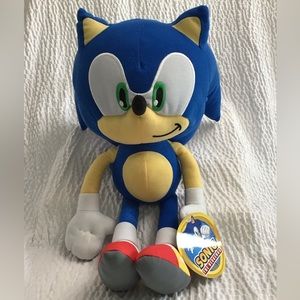 Sonic the Hedgehog Large 18” Plush by Toy Factory